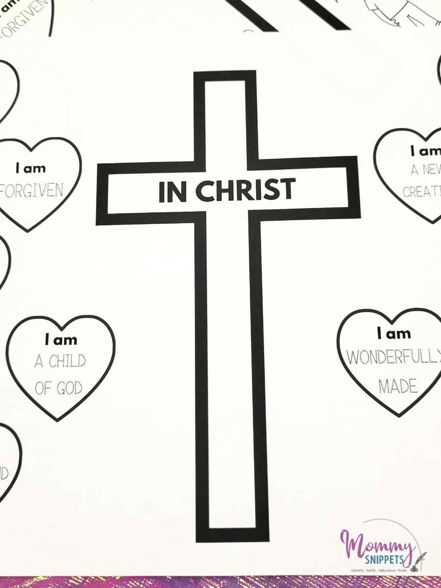 Who I Am In Christ Printable Free Who I Am In Christ Worksheet Who I Am In Christ Printable Free Who I Am In Christ Worksheet