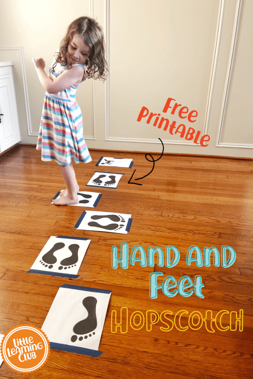 Whole Body Hop Scotch A Fun Gross Motor Activity For Preschoolers