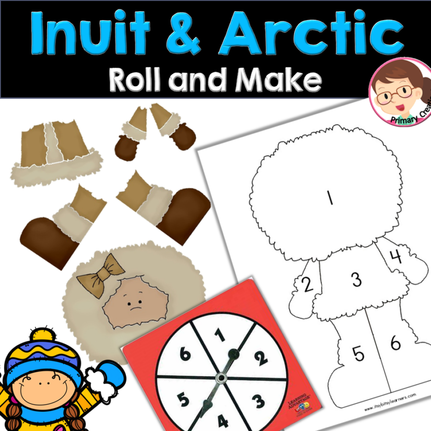 Winter Activities Arctic Inuit Life Preschool And PreK Made By