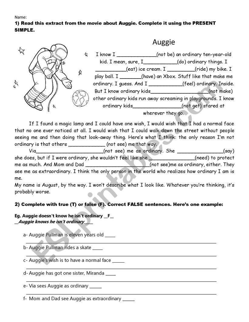 Wonder Free Printable Worksheets Wonder Free Printable Worksheets