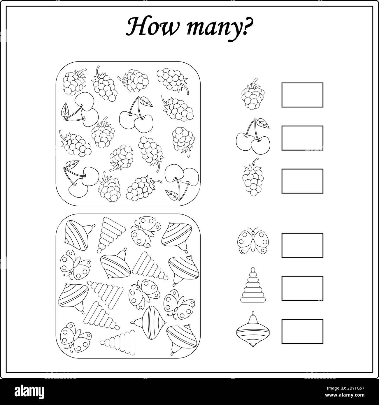 Worksheet For Kids Education Puzzle Game Children Activity Stock Worksheet For Kids Education Puzzle Game Children Activity Stock
