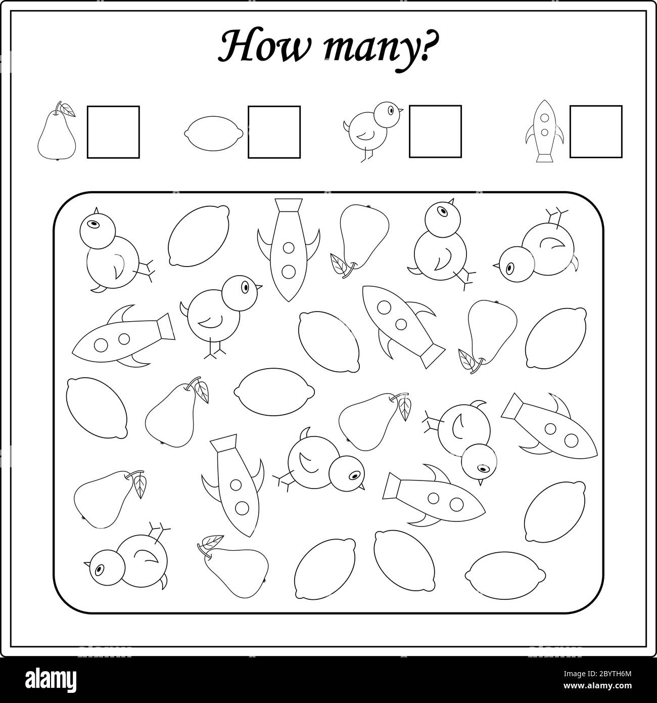 Worksheet For Kids Education Puzzle Game Children Activity Stock Worksheet For Kids Education Puzzle Game Children Activity Stock