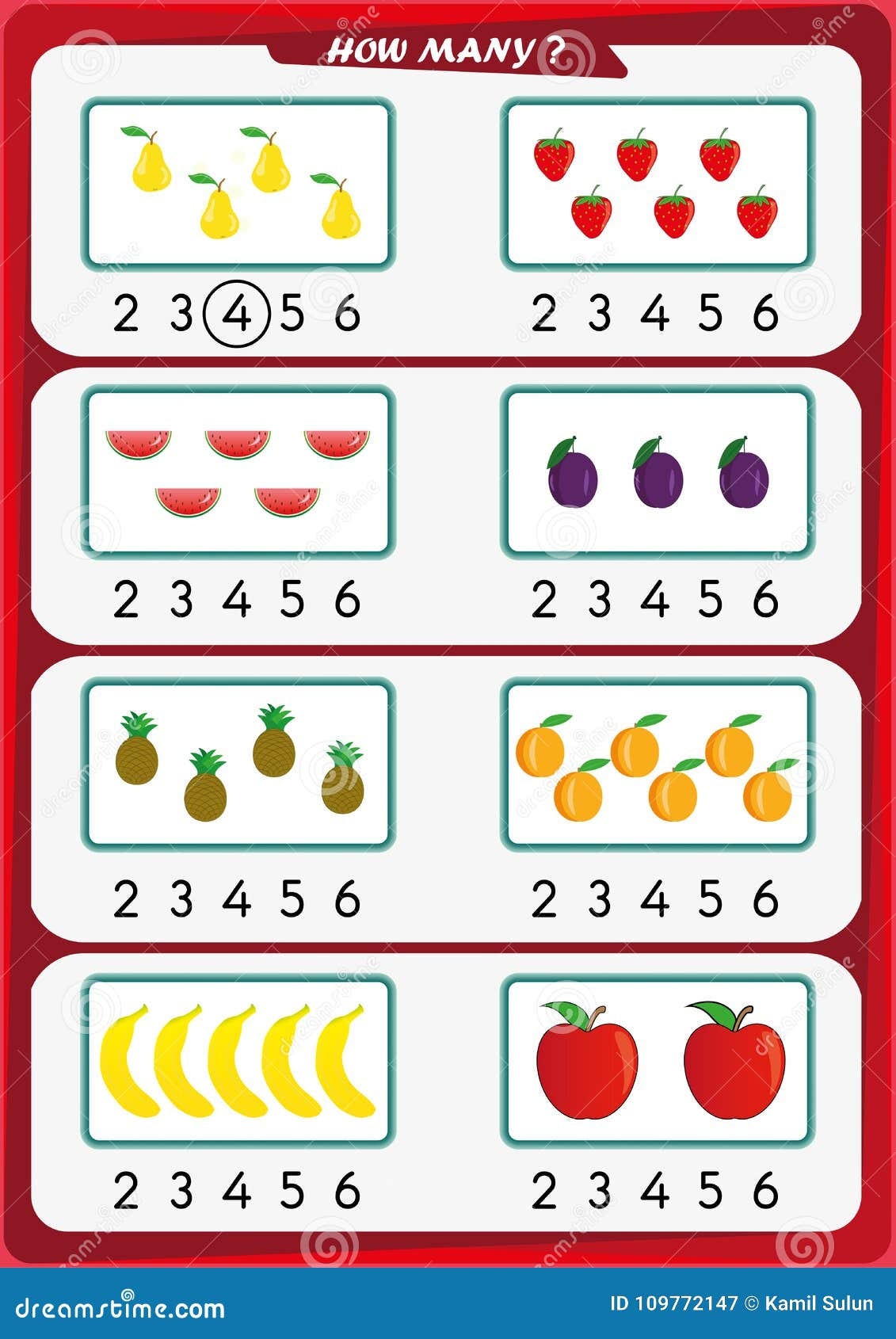 Worksheet For Kindergarten Kids Count The Number Of Objects Learn The Numbers 1 2 3 4 5 6 Stock Vector Illustration Of Exam Count 109772147 Worksheet For Kindergarten Kids Count The Number Of Objects Learn The Numbers 1 2 3 4 5 6 Stock Vector Illustration Of Exam Count 109772147