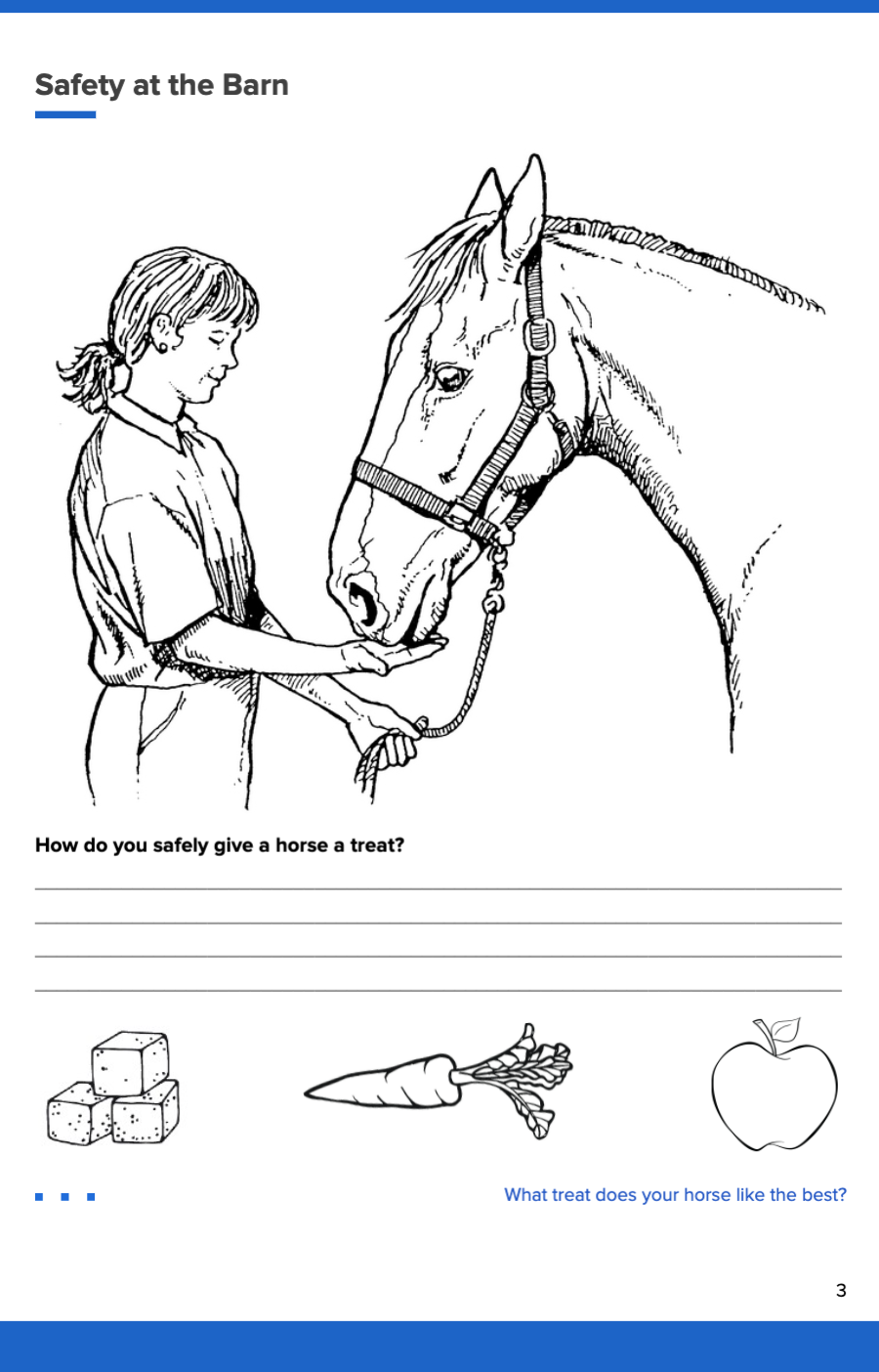 Worksheet Safety White Oak Stables Worksheet Safety White Oak Stables