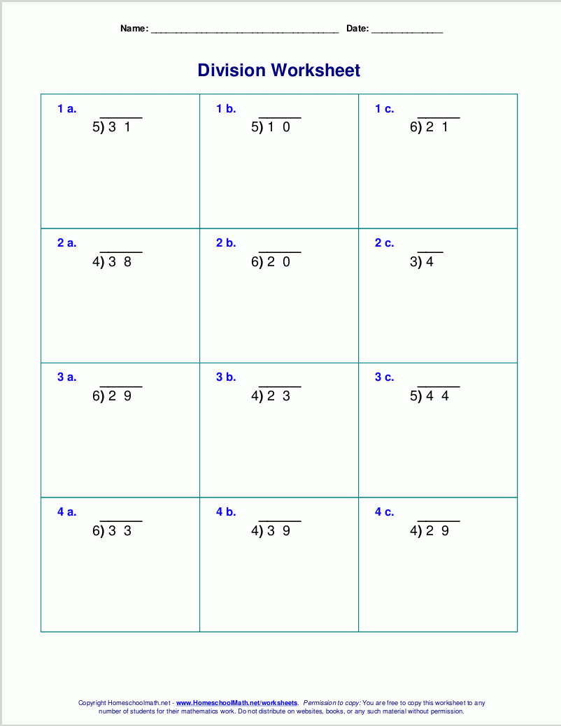 Free Fun Division Worksheets 3rd Grade Free Fun Division Worksheets 3rd Grade