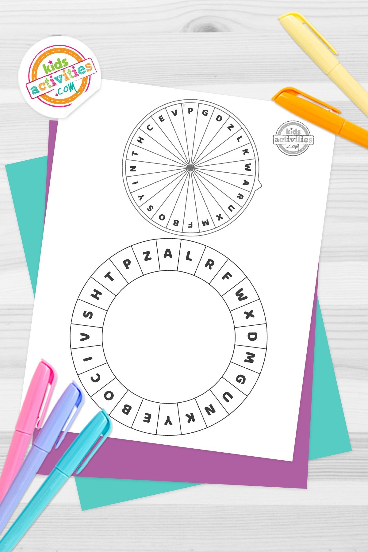 Write A Secret Code With Our Printable Cipher Wheel Kids Activities Blog