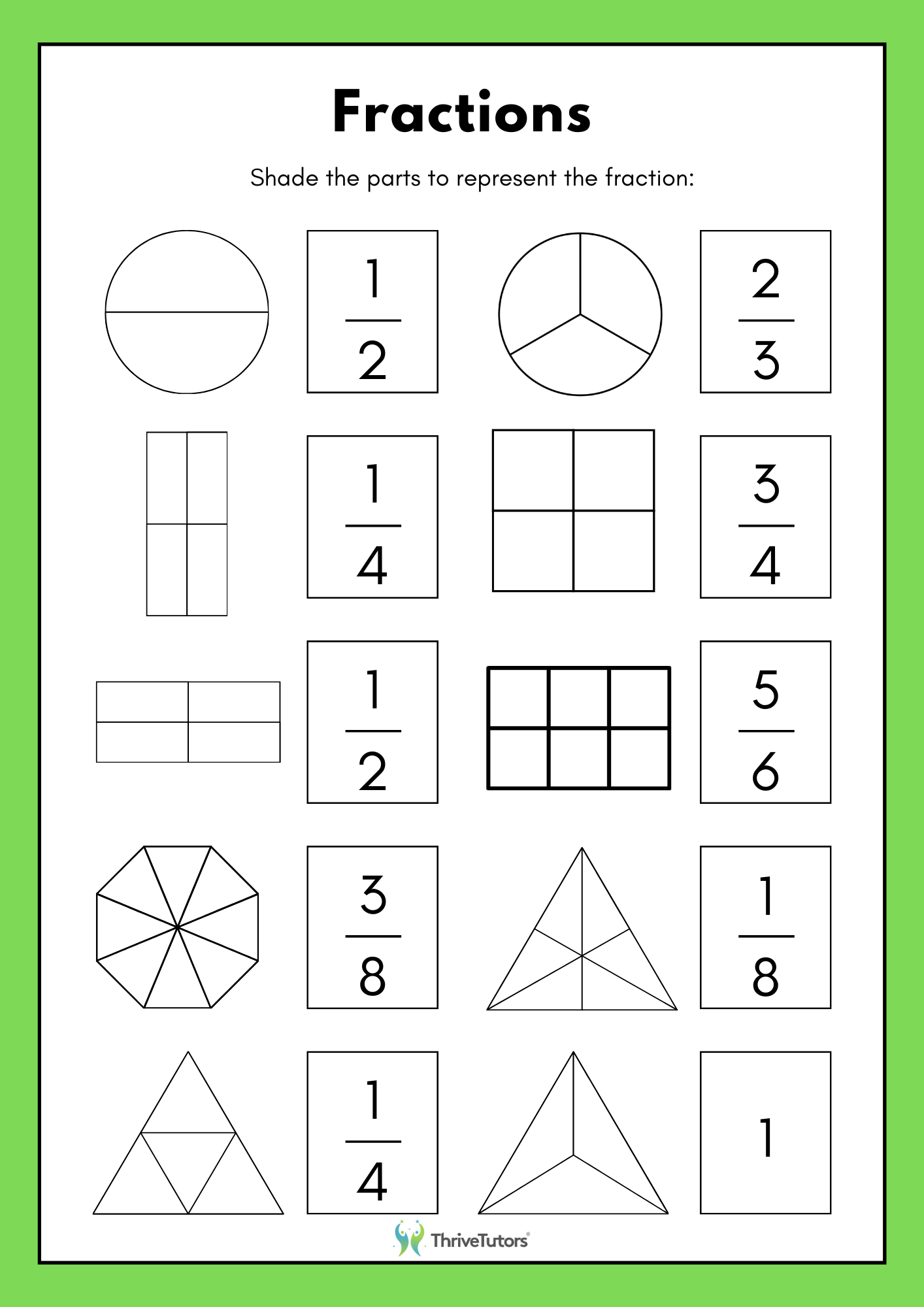 Year 1 Maths Worksheets ThriveTutors Online Tutoring Platform Year 1 Maths Worksheets ThriveTutors Online Tutoring Platform