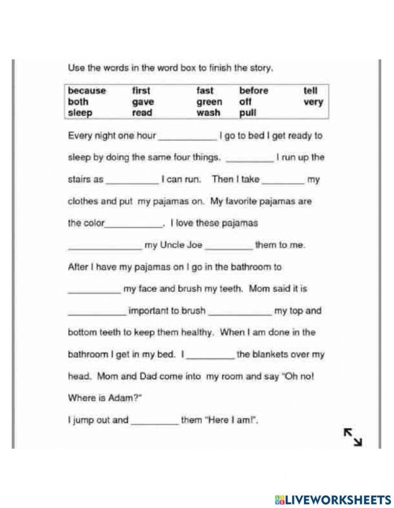 Year 6 English Interactive Worksheet Worksheets Library