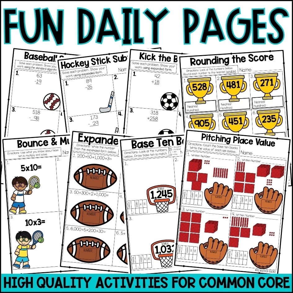 Math Worksheets 3rd Grade Math Worksheets 3rd Grade