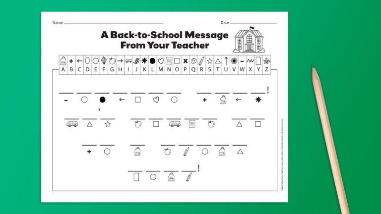 You re Going To Want Our Free Printable Secret Code Worksheets