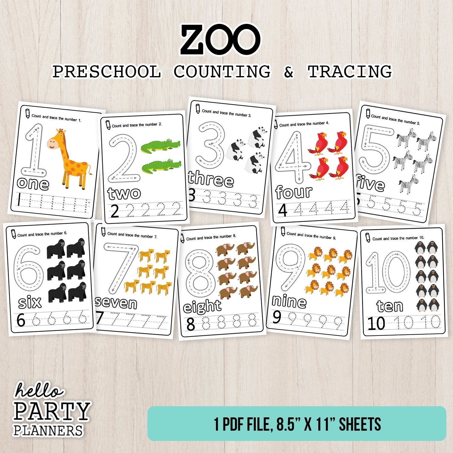 Preschool Zoo Theme Printables Preschool Zoo Theme Printables