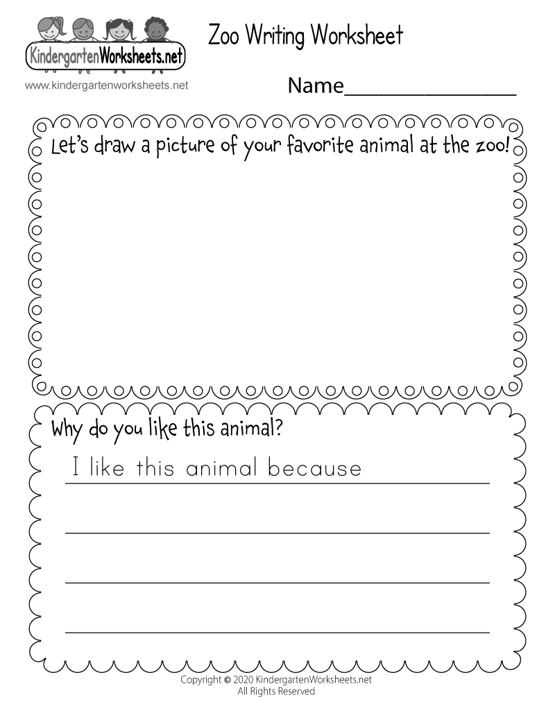Printable Zoo Animals Worksheets For Kids Printable Zoo Animals Worksheets For Kids
