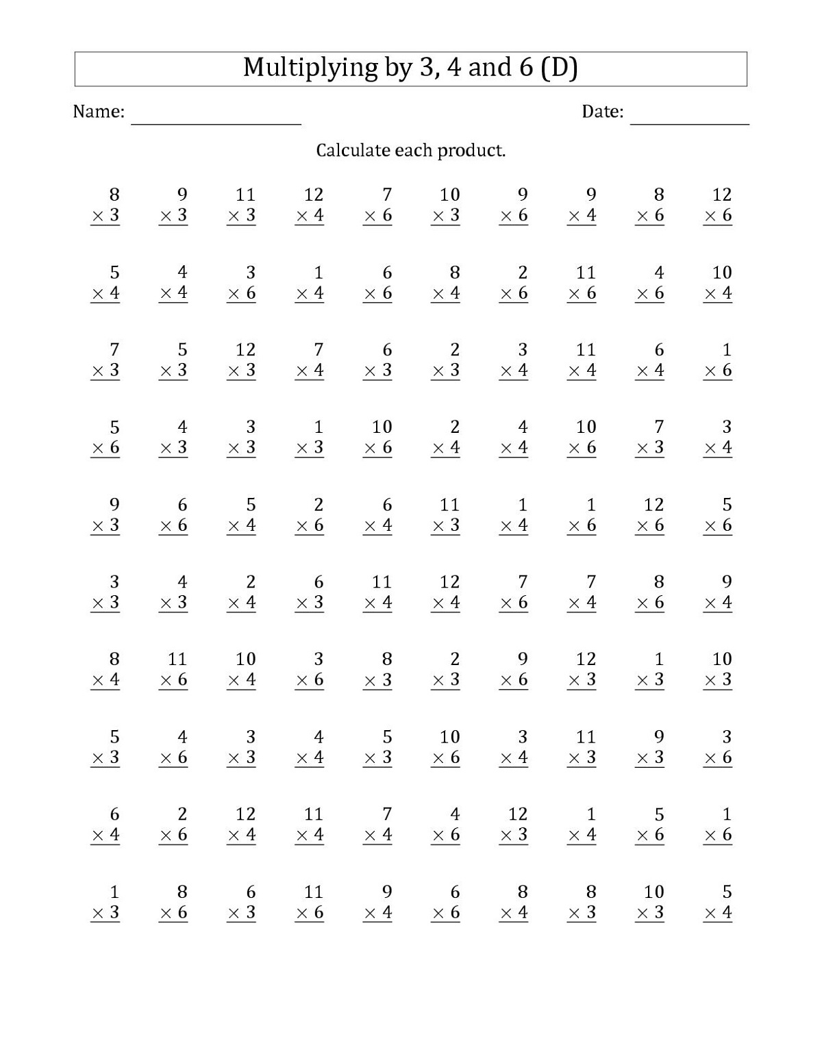Free Printable Basic Math Worksheets for Learning Printable basic math worksheets for free, perfect for learning essential math facts.