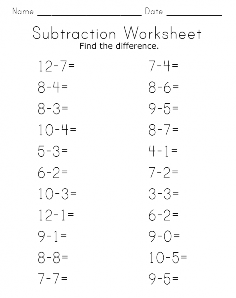 Free Basic Math Worksheets for All Skills and Levels Printable free basic math worksheets designed for various learning skills and levels.