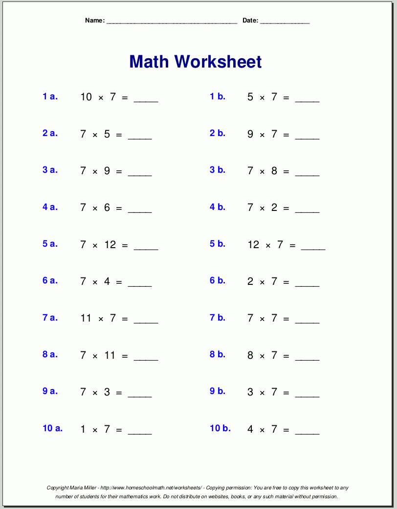 Free Printable Elementary Math Worksheets for Students A collection of free elementary math worksheets available for printing online.