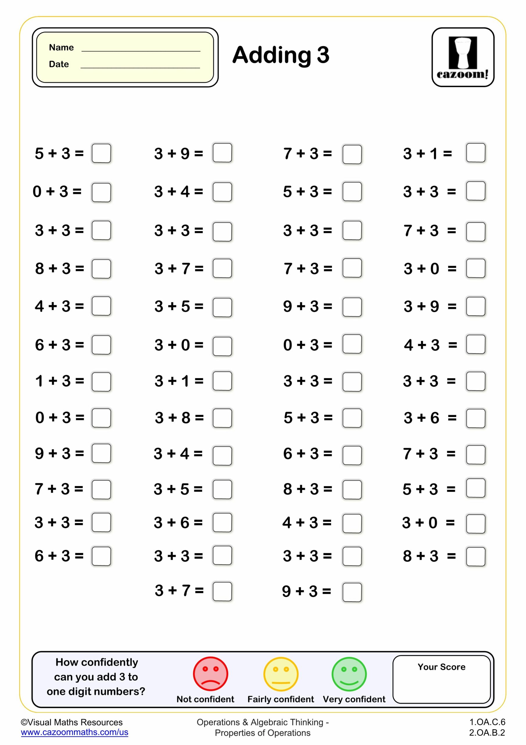 Free Math Worksheets To Download