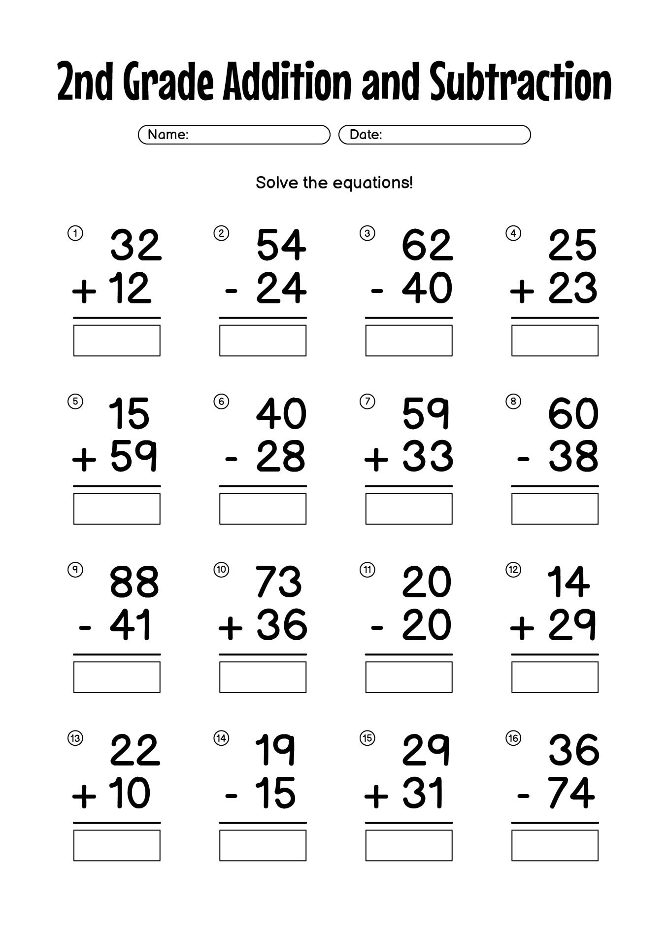 Free Online 2nd Grade Math Worksheets for Engaging Learning A collection of free online math worksheets designed for 2nd grade students to enhance their skills.