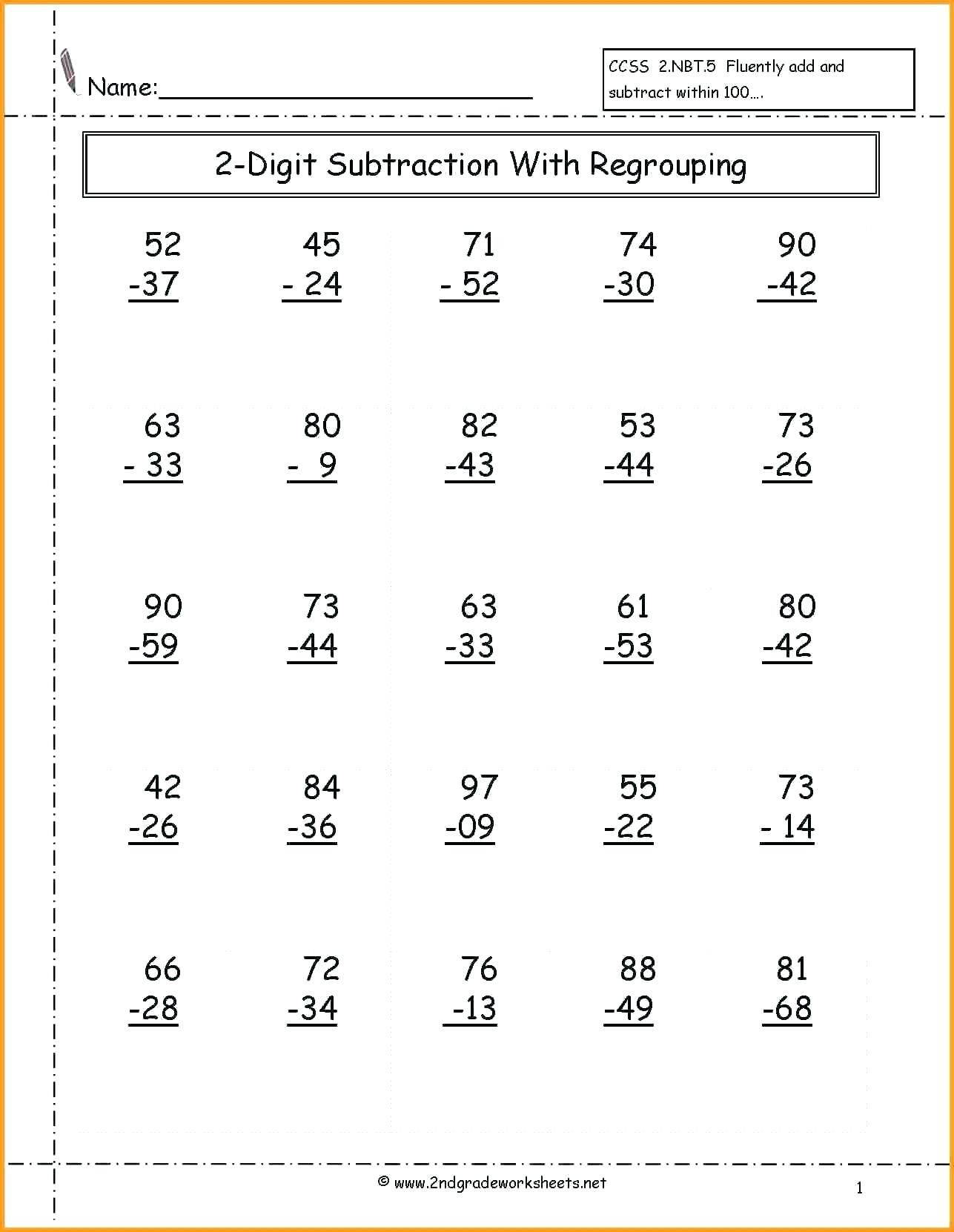 Engaging 2-3rd Grade Math Worksheets for Learning Four free math worksheets for third graders focusing on addition and subtraction skills.