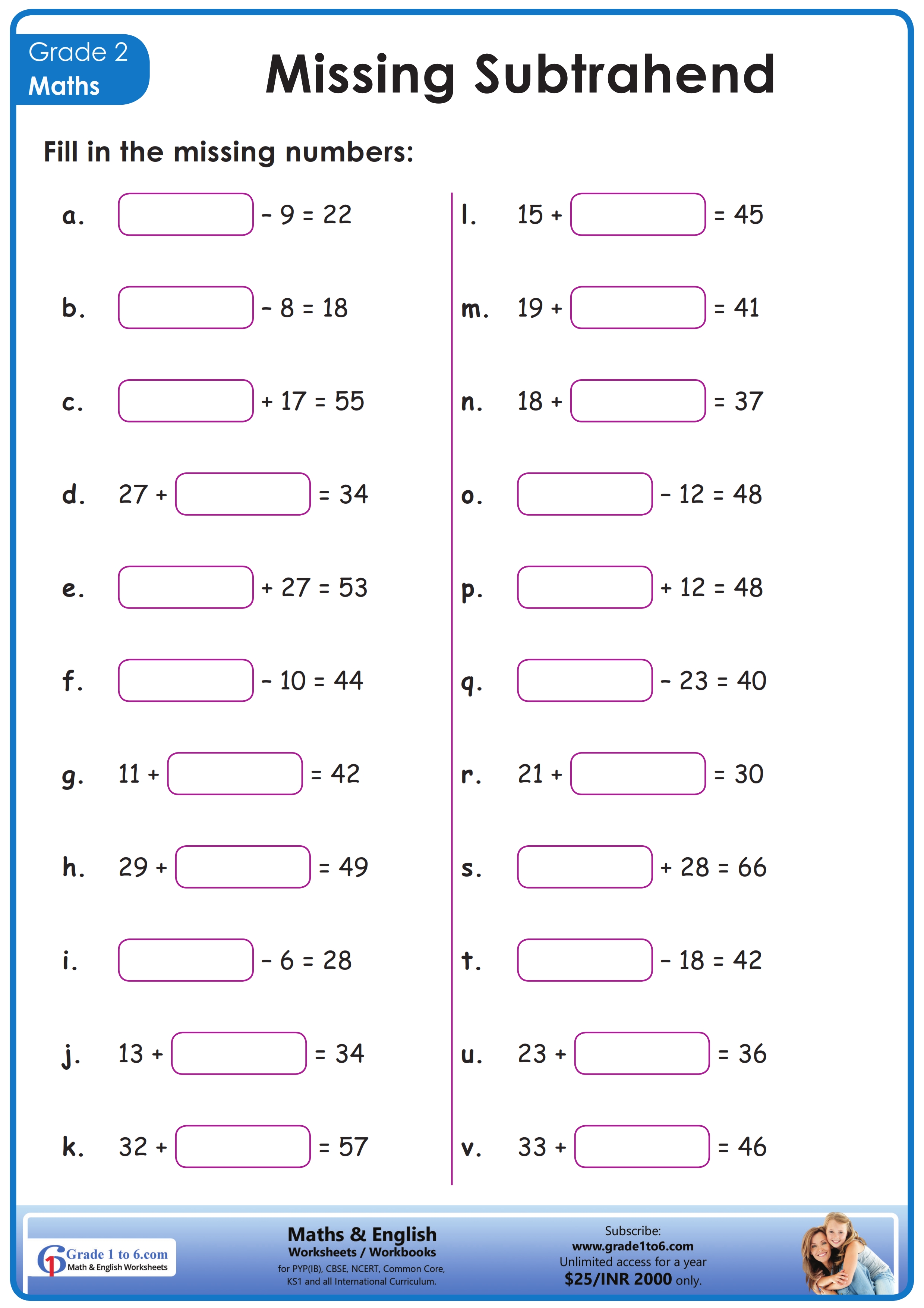 Simple Math Worksheets Double Digits Math Worksheet For Class 2 Cbse